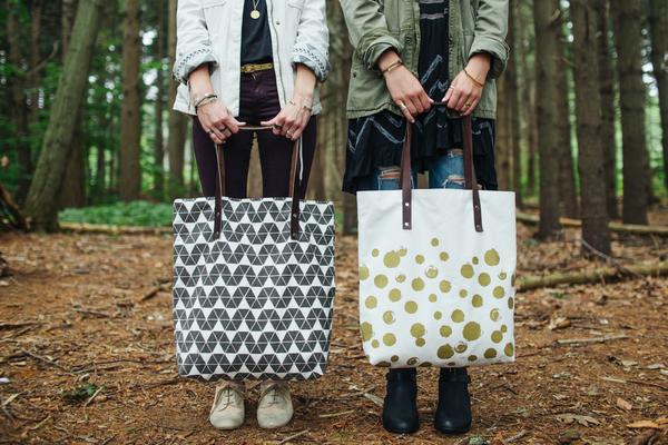 two bags by Tanja Cesh