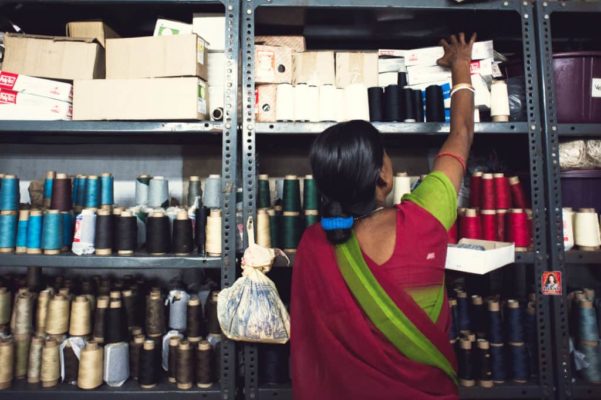 Indian Woman at work - Freeset Sudara Partnership