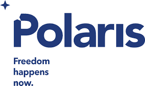 Polaris logo Freedom Happens Now