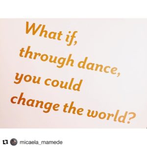 what if through dance you could change the world